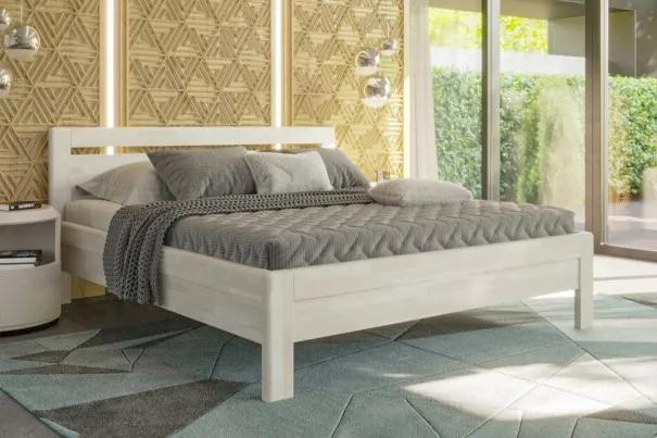 ProSpánek Celomasívna posteľ pre kvalitný spánok na dlhé roky Tracey, farba BO102 biela, 180x200 cm