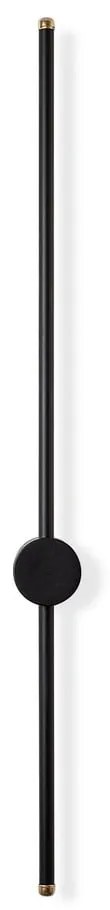 Čierne LED nástenné svietidlo Sword – Opviq lights