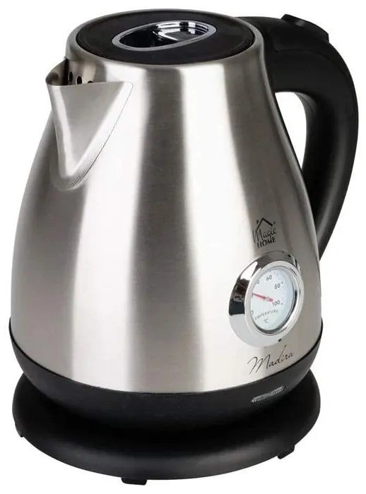 ST Rýchlovarná kanvica Madira s teplomerom 230 V, 50 Hz. 1,7l nerezová