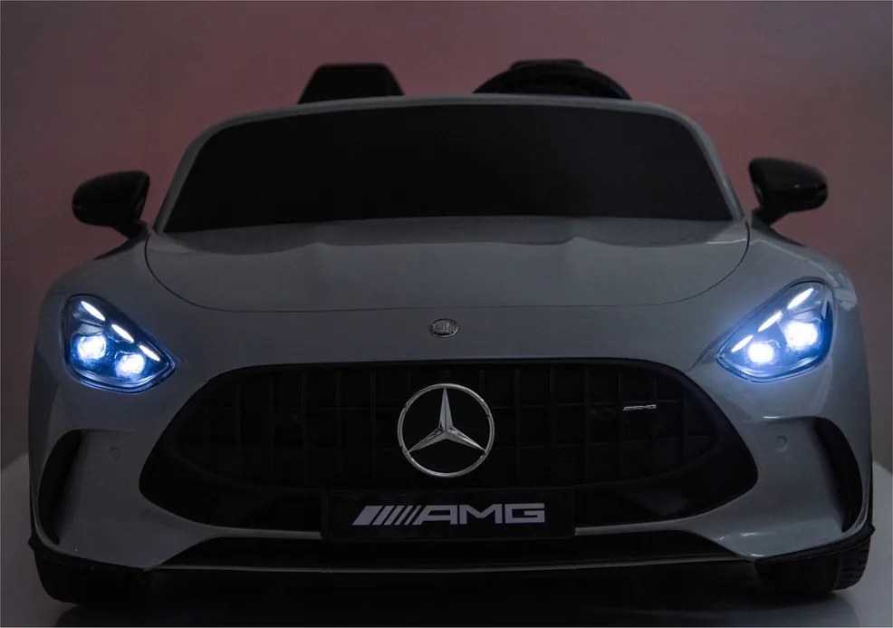 LEAN CARS Akumulátorové vozidlo Mercedes AMG DK-GT63 24 V, svetlosivé