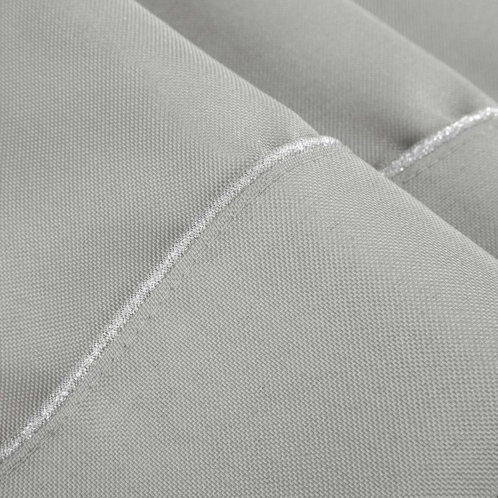 OBRUS KARIN 40X140 CM STRIEBORNÝ