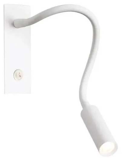 Ideal Lux - LED Flexibilná lampička IO LED/3W/230V CRI 90 biela