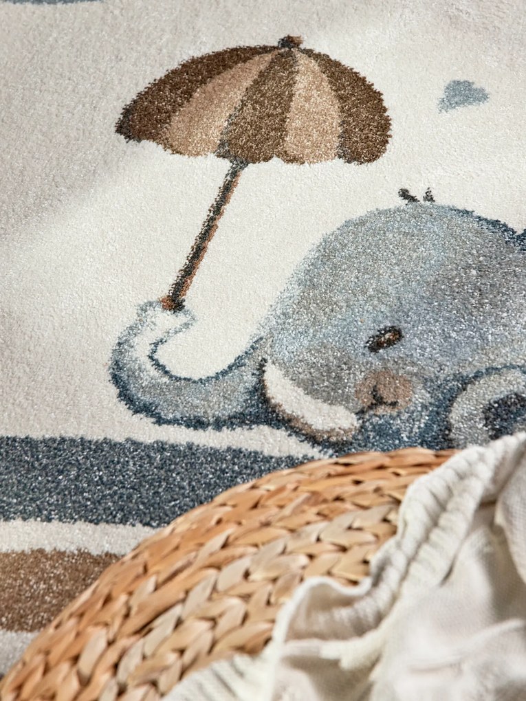 Villeroy & Boch, Detský kusový koberec Villeroy & Boch Boho Kids 106306 Cream Multicolor, 120x170, biela, viacfarebná, detská izba