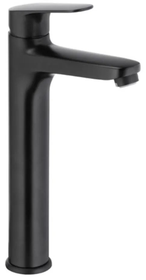 KFA Armatura 5552-712-81 - Umývadlová batéria + výpust OTAVA 30,2 cm matná čierna