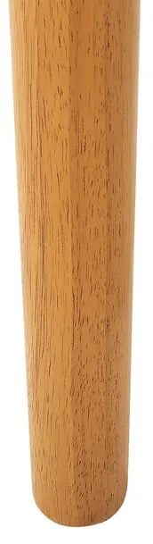 Rozkladací jedálenský stôl 100/130 x 80 cm svetlé drevo TOMS Beliani