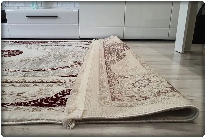 Dekorstudio Moderný koberec LUXESS vzor 37 červený Rozmer koberca: 200x290cm
