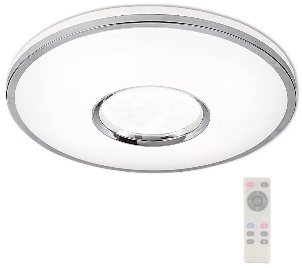 LED Stmievateľné stropné svietidlo LEON LED/24W/230V + diaľkové ovládanie