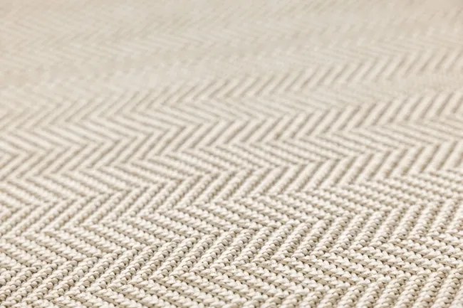 Šnúrkový obojstranný behúň Brussels 205681/10610 Linen krémový / béžový