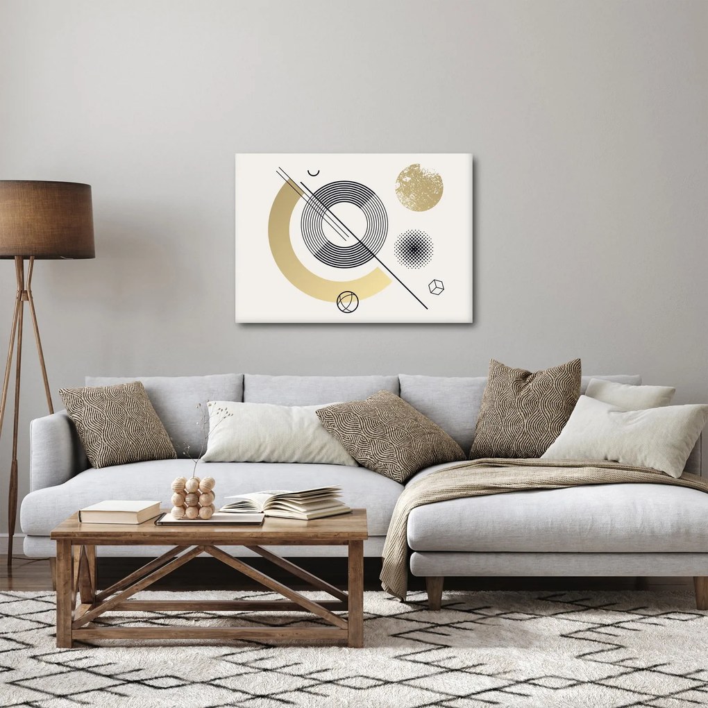 Obraz - Geometrické tvary N⁰2 (70x50 cm)