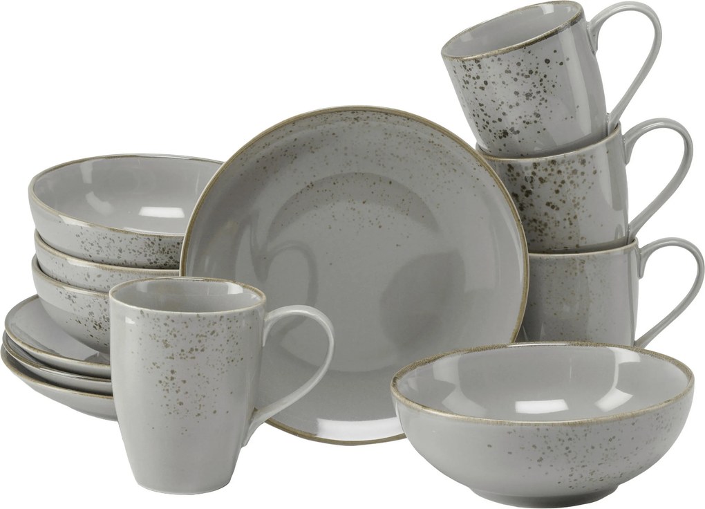 XXXLutz RAŇAJKOVÁ SÚPRAVA kamenina keramika Creatable - Jedálenské sety - 007768050903