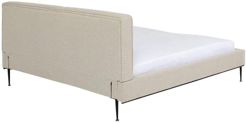 Celočalúnená manželská posteľ EASTER 180x200 cm - krémová
