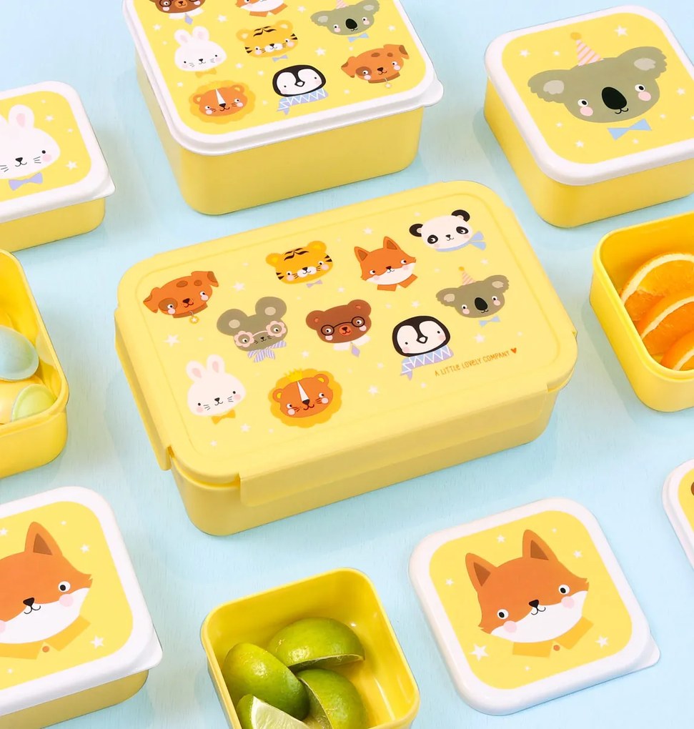 A Little Lovely Company - škatuľka na desiatu - zvierací kamaráti