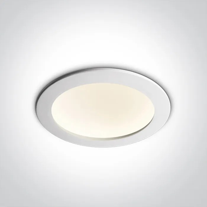 Moderné svietidlo ONE LIGHT WHITE LED 16W 10116FD/W/C