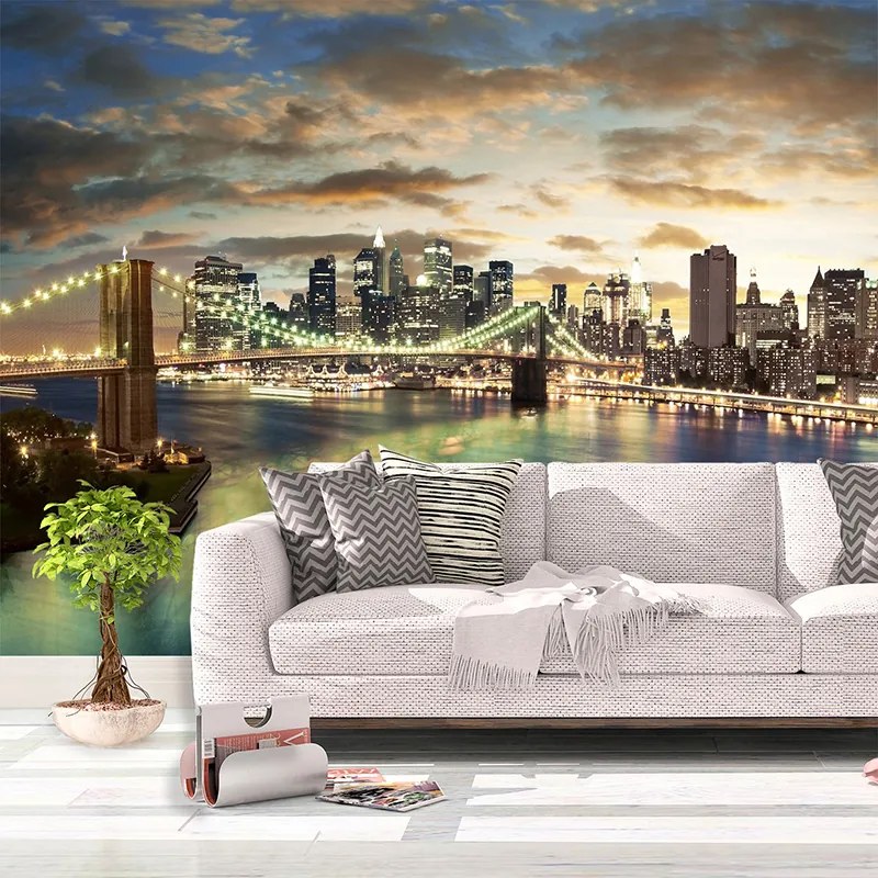 Sablio Tapeta Brooklynský most - 125x75 cm