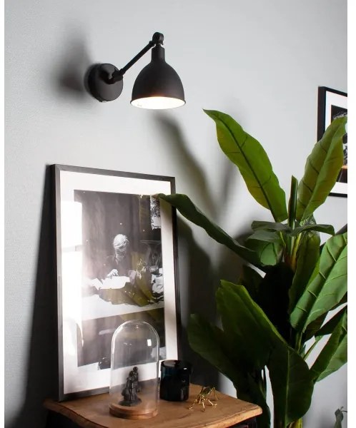 ByRydens 4300120-4007 - Nástenná lampa BAZAR MINI 1xE27/5W/230V čierna