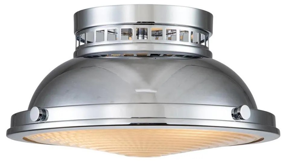 Hinkley HK-AMELIA-F-M-CM - Stropné svietidlo AMELIA 2xE27/40W/230V lesklý chróm