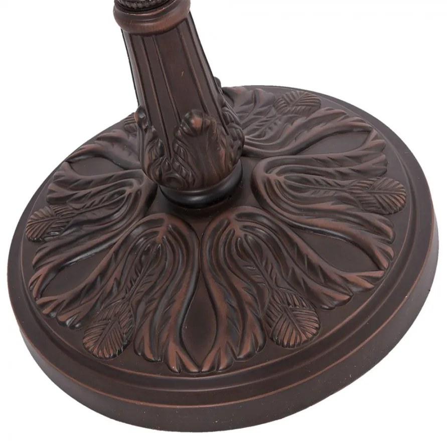Luxus stojan Tiffany lampa stojaca 3*E