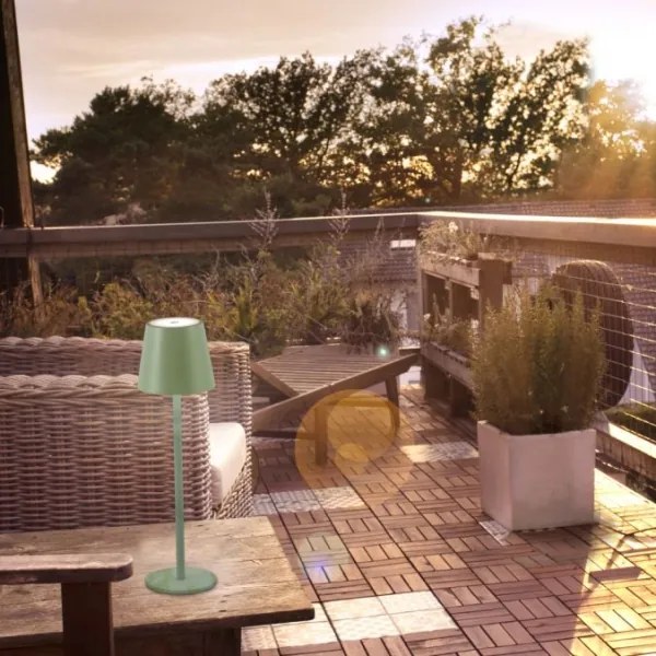 Leuchten Direkt 19250-43 - LED Vonkajšia nabíjacia lampa EURIA LED/3W/5V IP54