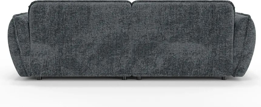 Tmavosivá ženilková pohovka s leňoškou 252 cm Nelia Big – Ropez