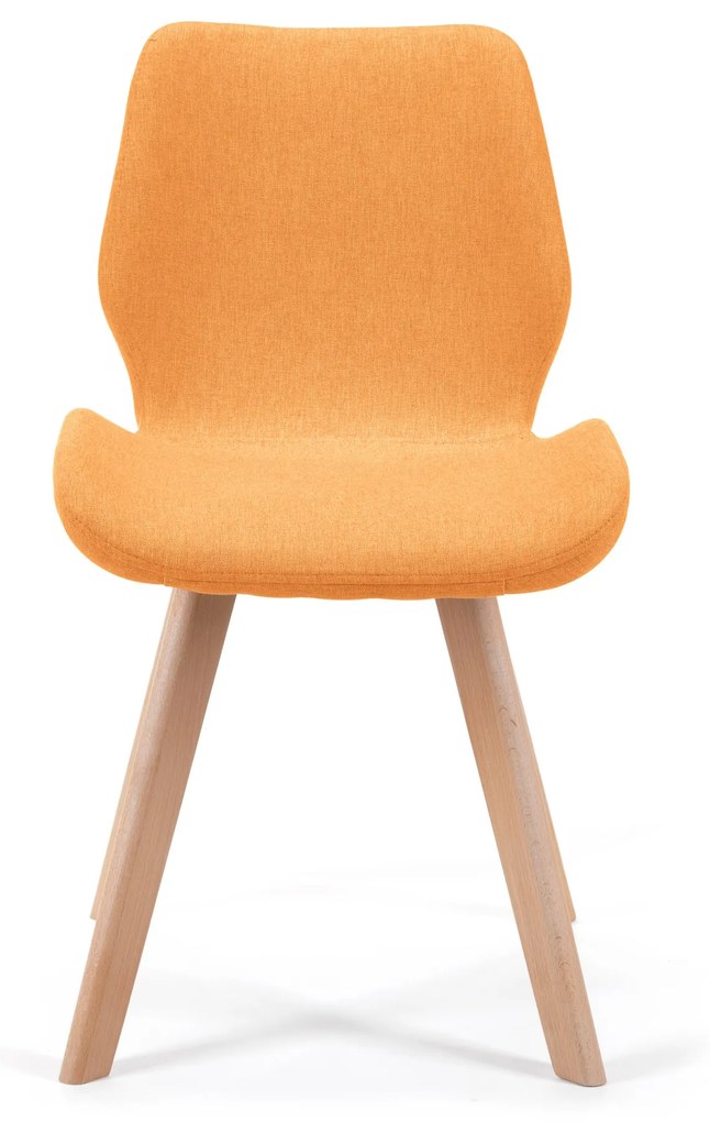 Jedálenská stolička Sivan (oranžová) (4ks). Vlastná spoľahlivá doprava až k Vám domov. 1069599