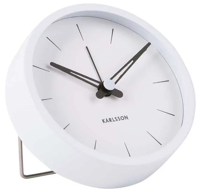 Budík Lure S biela 9 × 3 cm