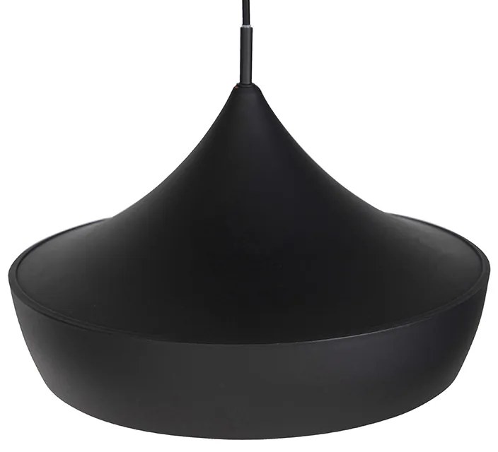 Sada 3 inteligentných závesných svietidiel čiernych so zlatom vrátane Wifi A60 - Depeche