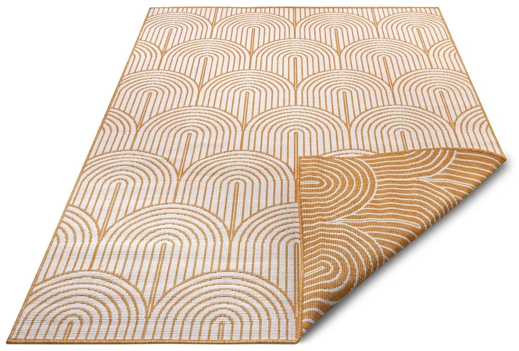 Hanse Home Collection koberce Kusový koberec Pangli 105849 Ochre – na von aj na doma - 240x330 cm