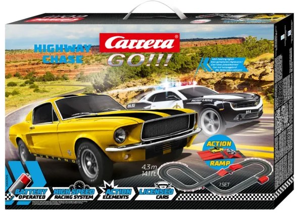 Pretekárska dráha Carrera Go 20063519 Highway Chase 4,3 m