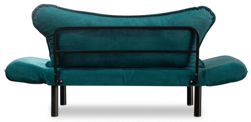 Rozkladacia pohovka dvojsed Chatty (petrolejová). Akcia -14%. Vlastná spoľahlivá doprava až k Vám domov. 1062610