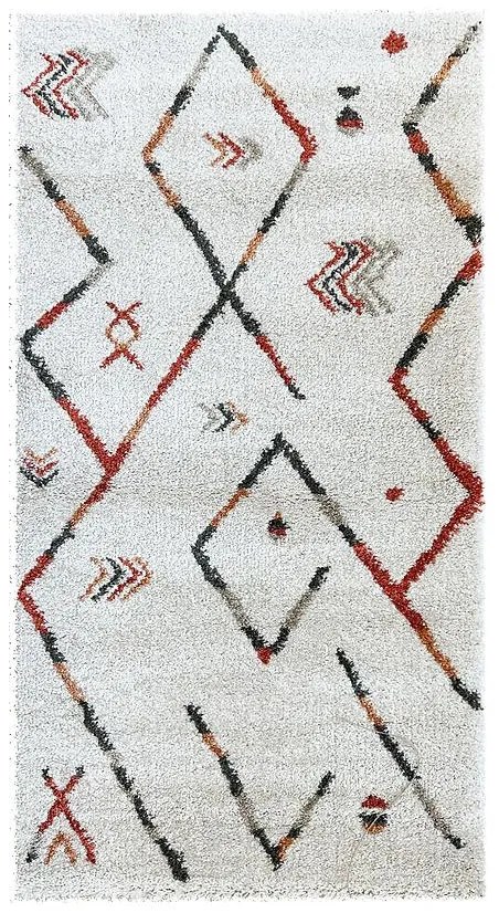 Koberec Frisee Havana 1,6/2,3 80753 krémový/hrdzavá