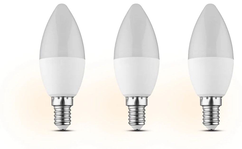 Livarno Home LED žiarovka 3 W, 3 kusy (E14 / 3 W / sviečka) (100335843)