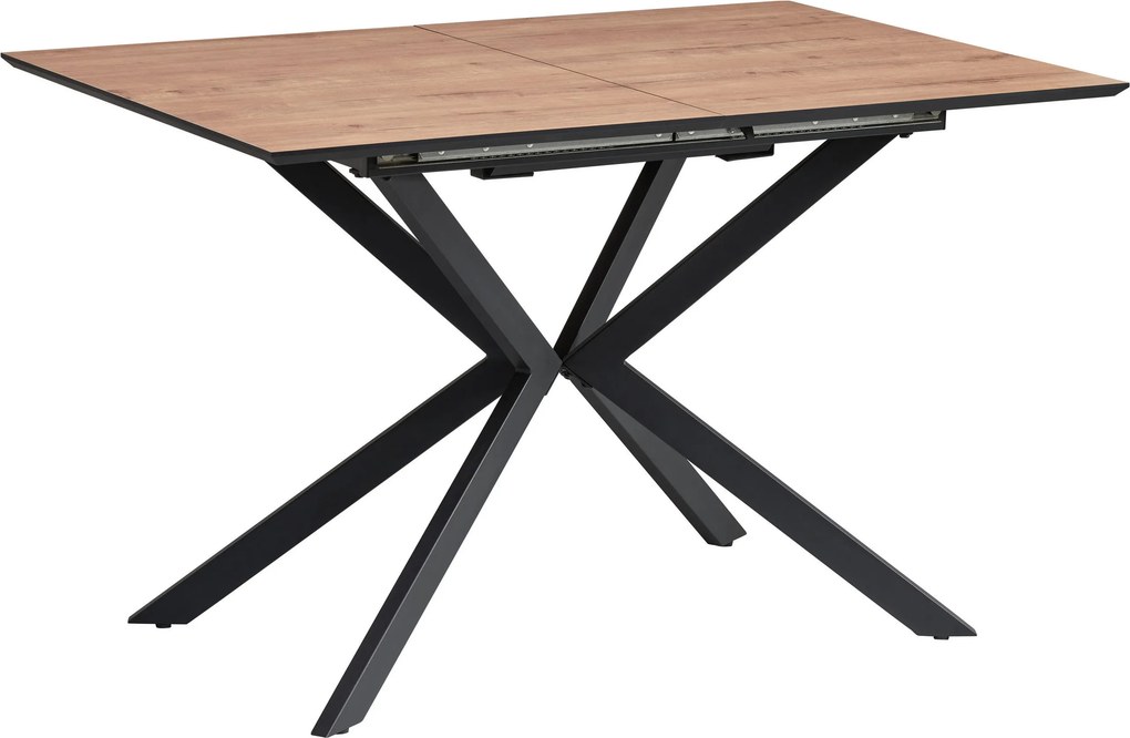 XXXLutz JEDÁLENSKÝ STÔL, farba duba, 120-160/80/76 cm P & B - Stoly - 001467002801