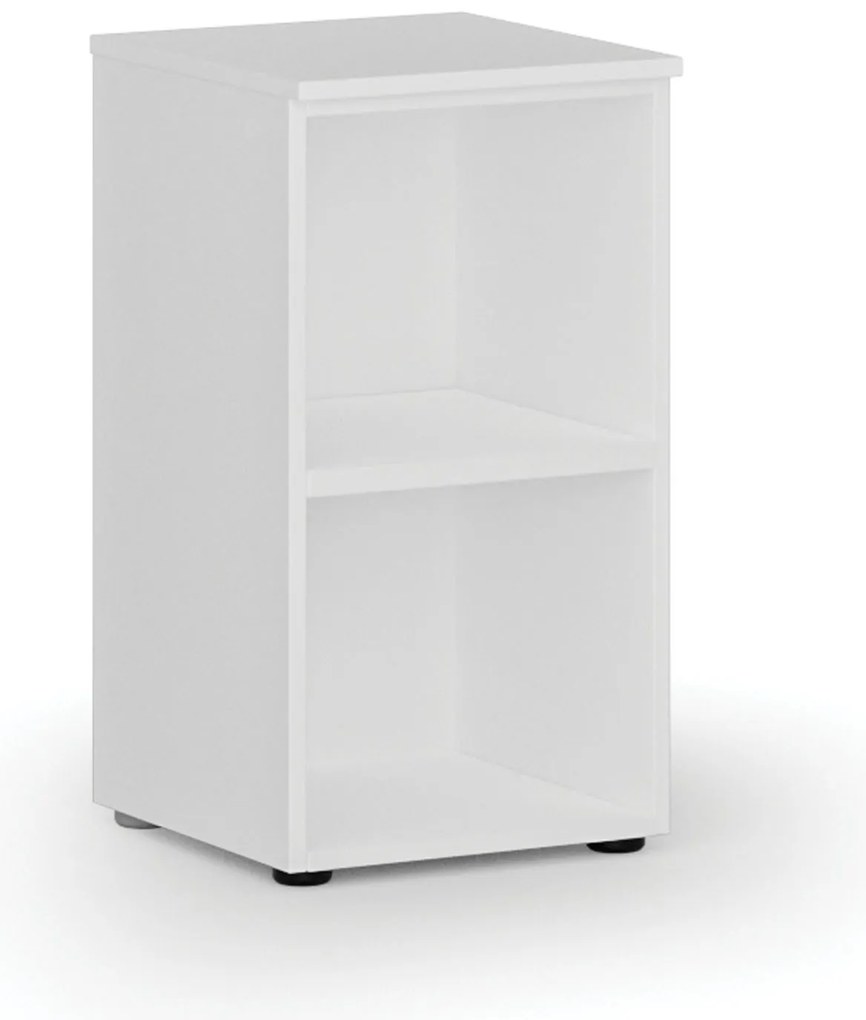 Kancelársky regál PRIMO WHITE, 400 x 420 x 740 mm, biela