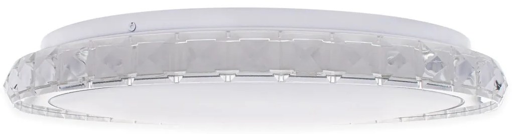 Stropné LED svietidlo Layla, 1x LED 33w, 3000-6000k, w/ch, s ovládačom