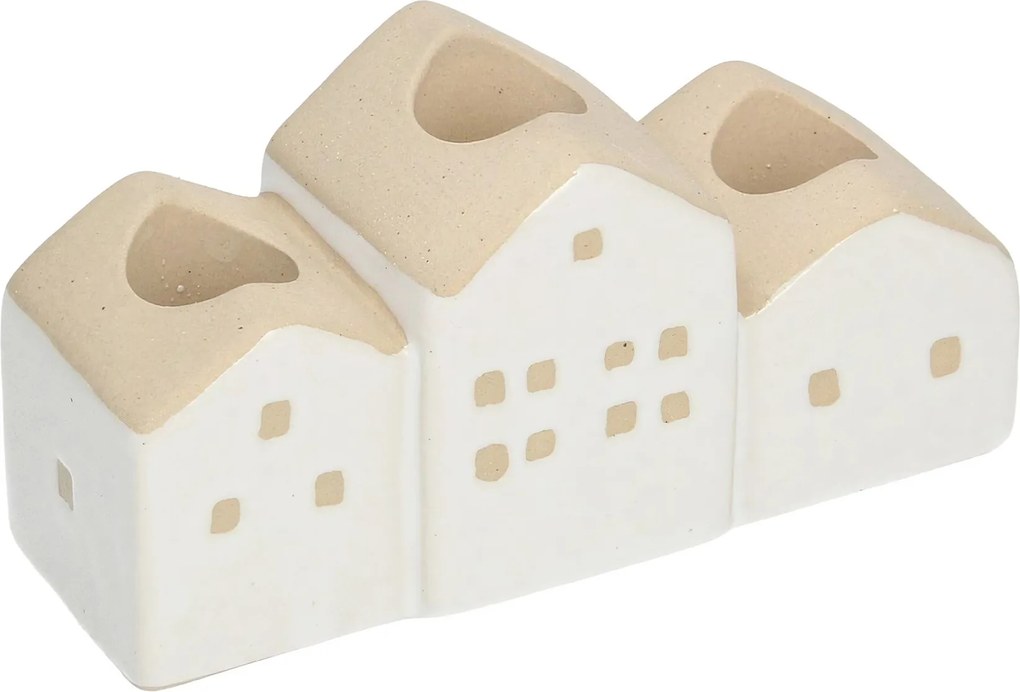 Svietnik Hauses 13x5x7cm white