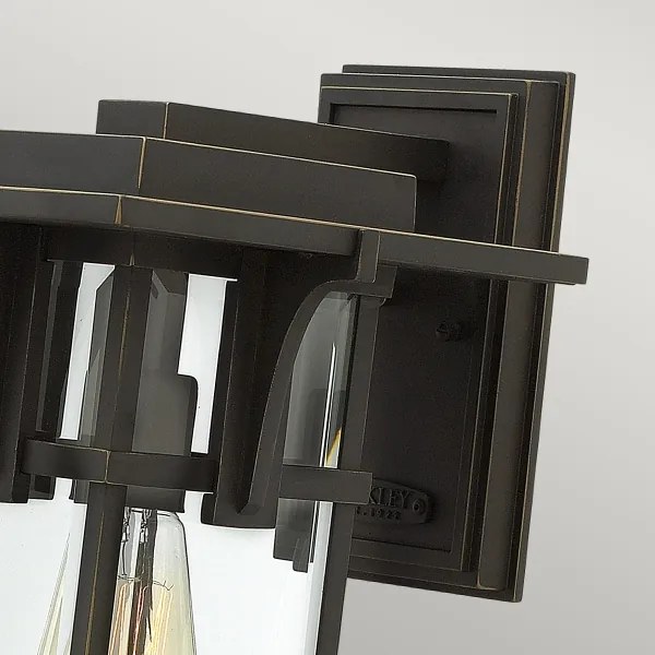 Elstead HK-MANHATTAN2-M - Vonkajšie svietidlo MANHATTAN 1xE27/100W/230V IP44