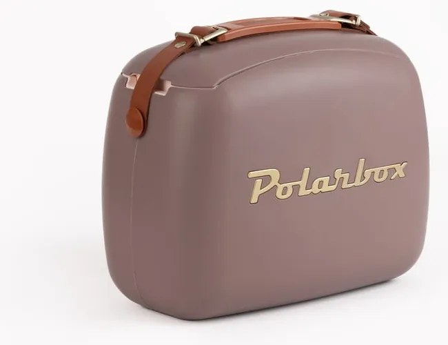 Hnedý chladiaci box 6 l Classic Gold – Polarbox