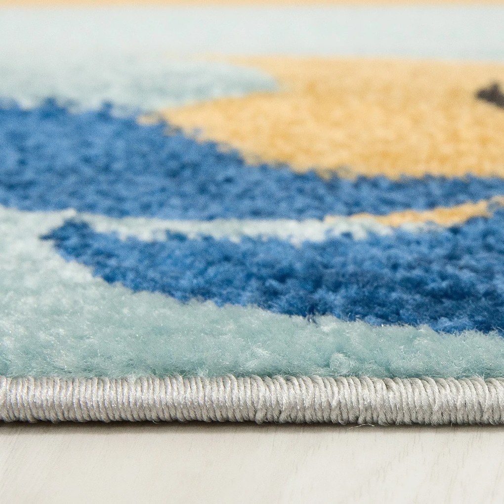 TA Koberec H328A BIELA/ŠEDÁ HAPPY FBA Rozmer: 140x200 cm