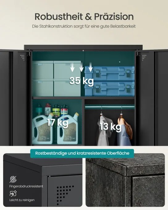 Oceľová skrinka OMC018BD01