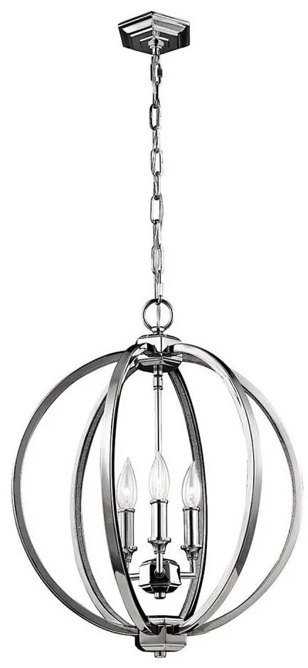 Feiss FE-CORINNE-3P-M - Luster na reťazi CORINNE 3xE14/60W/230V