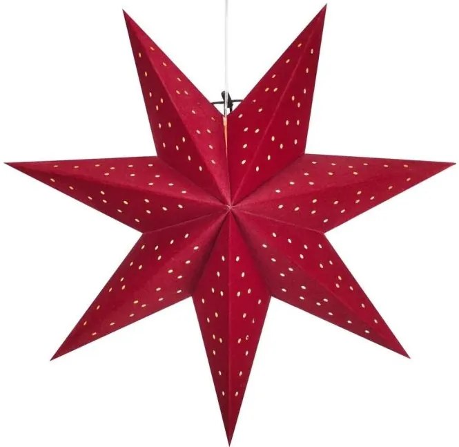 Markslöjd 705608 - LED vianočná dekorácia BLINK LED/0,2W/3xAA, priemer 45 cm, červená