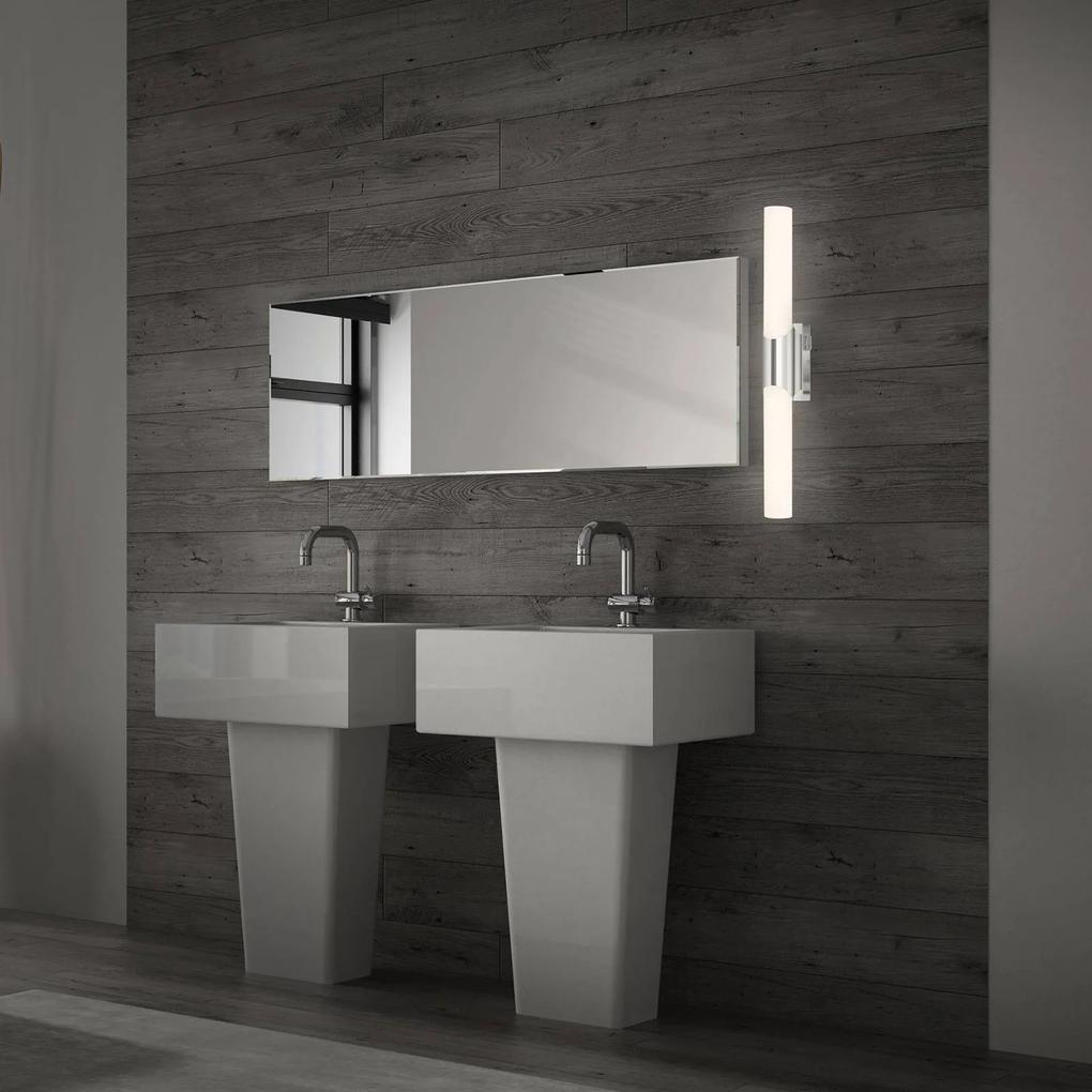 Kúpeľňové a zrkadlové svetlo Klak Brilo chróm 47cm