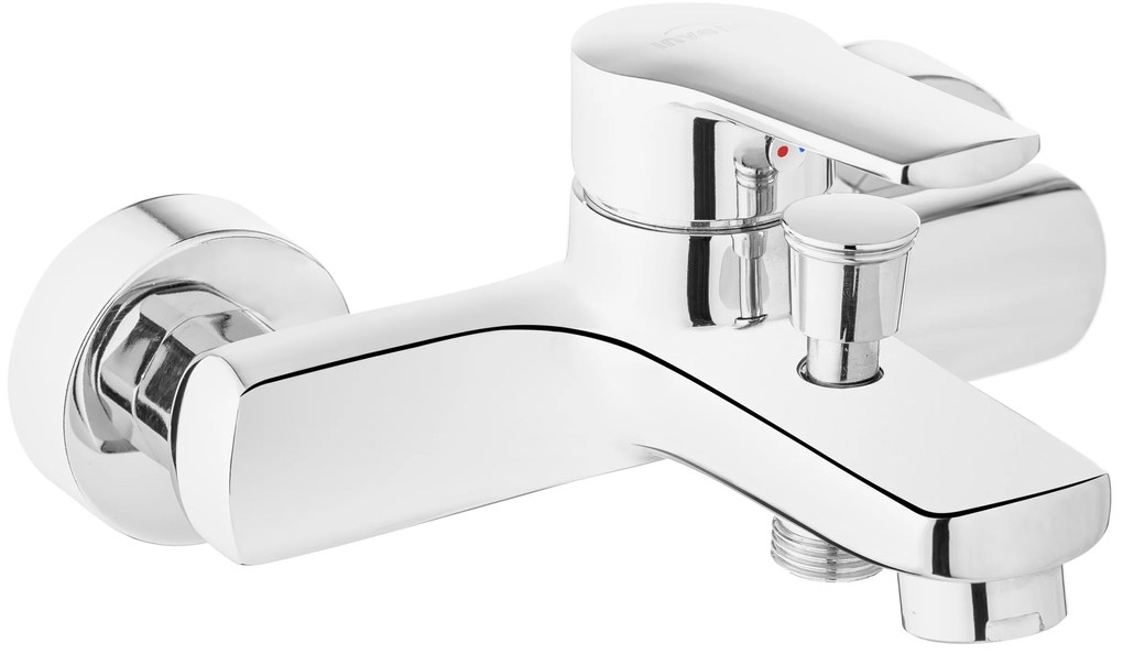 Invena Verso, vaňová batéria bez príslušenstva 150mm, chrómová, INV-BW-82-001-C