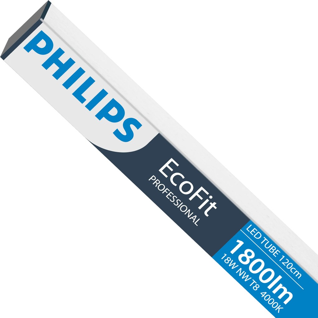 SADA 8 ks LED trubíc Philips 120 cm 17,5W 1800 lm 4000 K 30 000 h EcoFit