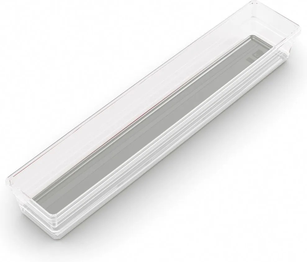 Curver Úložný box Sistema 5 - 37,5x7,5x5cm šedý