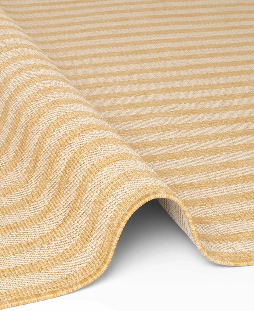 Ted Baker, Kusový koberec Ted Baker Haringey 106395 Yellow White, 160x230, žltá, chodba / predsieň