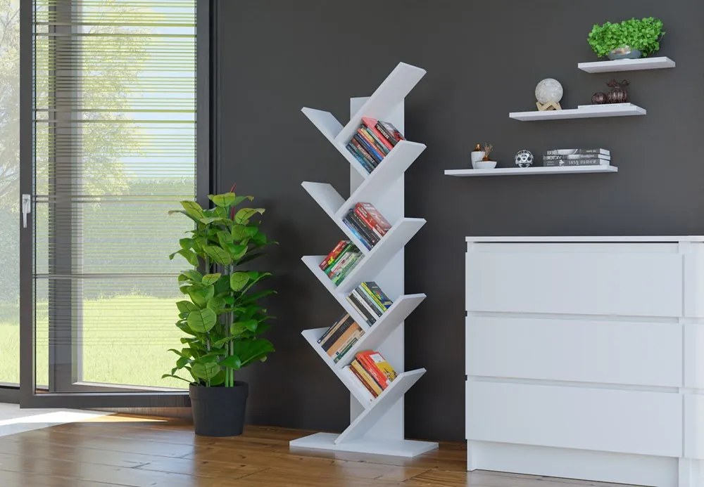 Regál Figurones 1 (biela). Akcia -21%. Vlastná spoľahlivá doprava až k Vám domov. 1132669