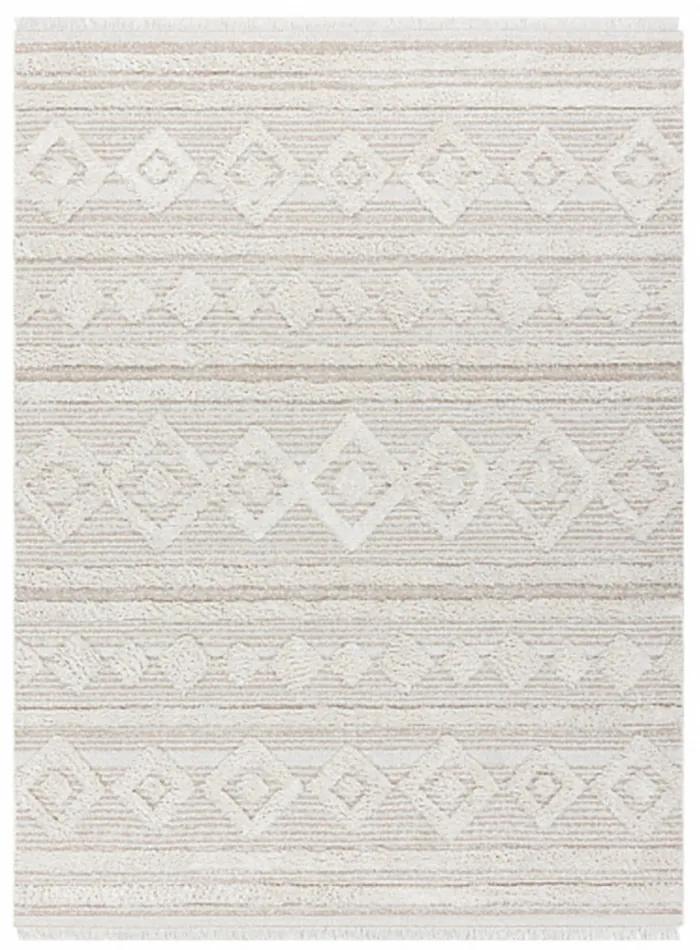 Kusový koberec Forme krémový 194x290cm