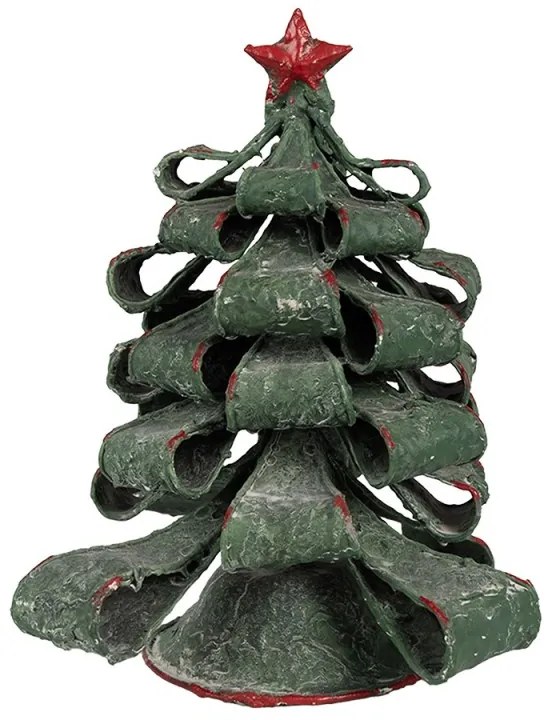 Dekor Led lampa Vianočný stromček metal Karneol 36*17