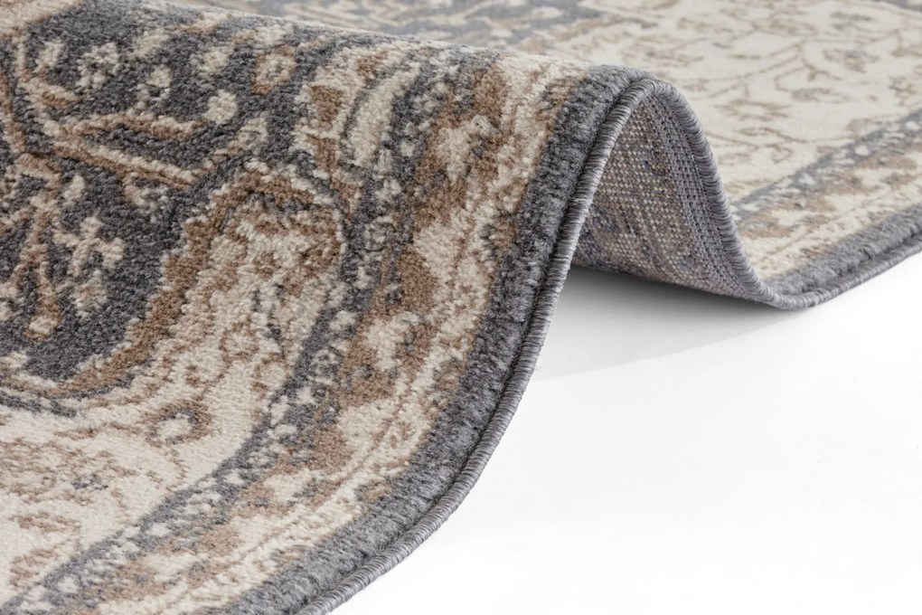Hanse Home, Kusový koberec Terrain 105607 Orken Black Brown, 160x235, hnedá, obývacia izba